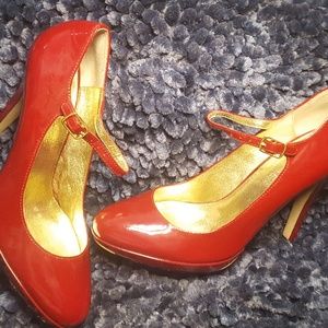 Patent Leather Mary Jane Heels